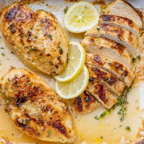 Juicy Parmesan Oven Roasted Chicken Breast - Healthy Fitness Meals