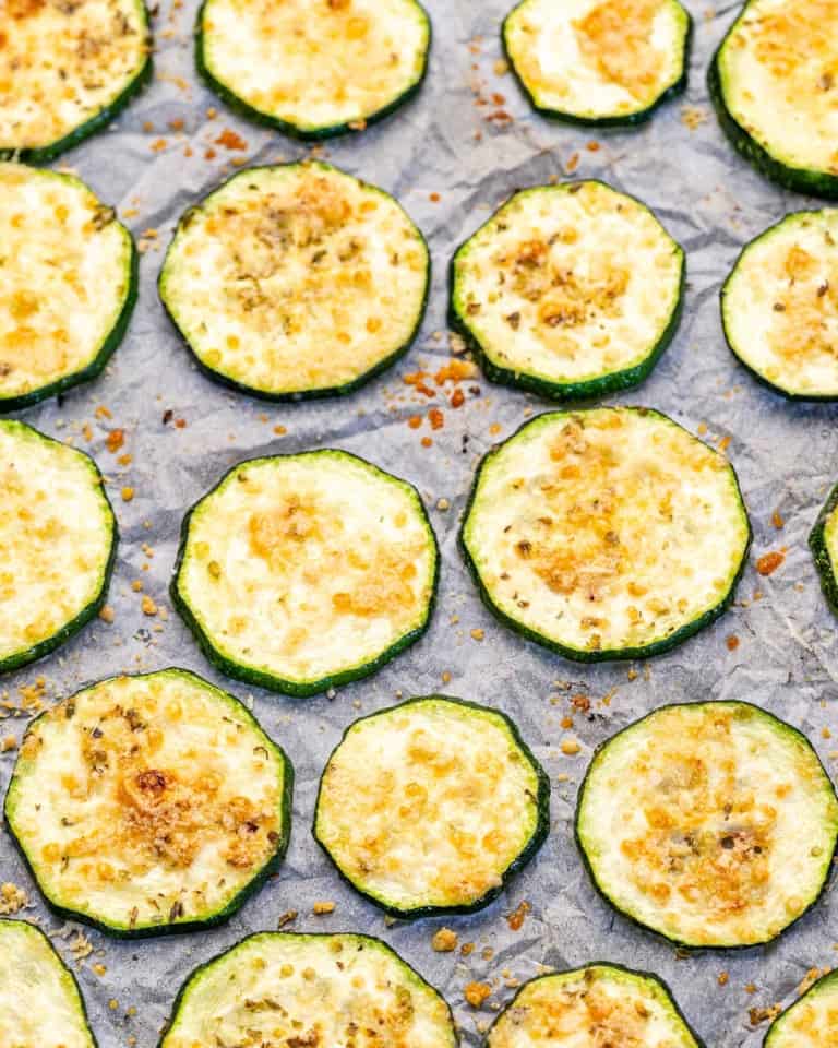 Crispy Baked Zucchini Chips {Easy} - Healthy Fitness Meals