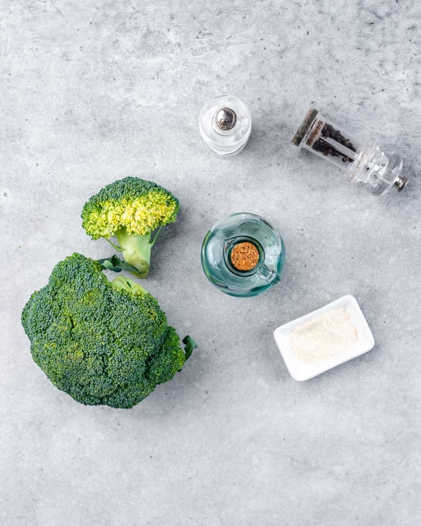 ingredients to make air fryer broccoli