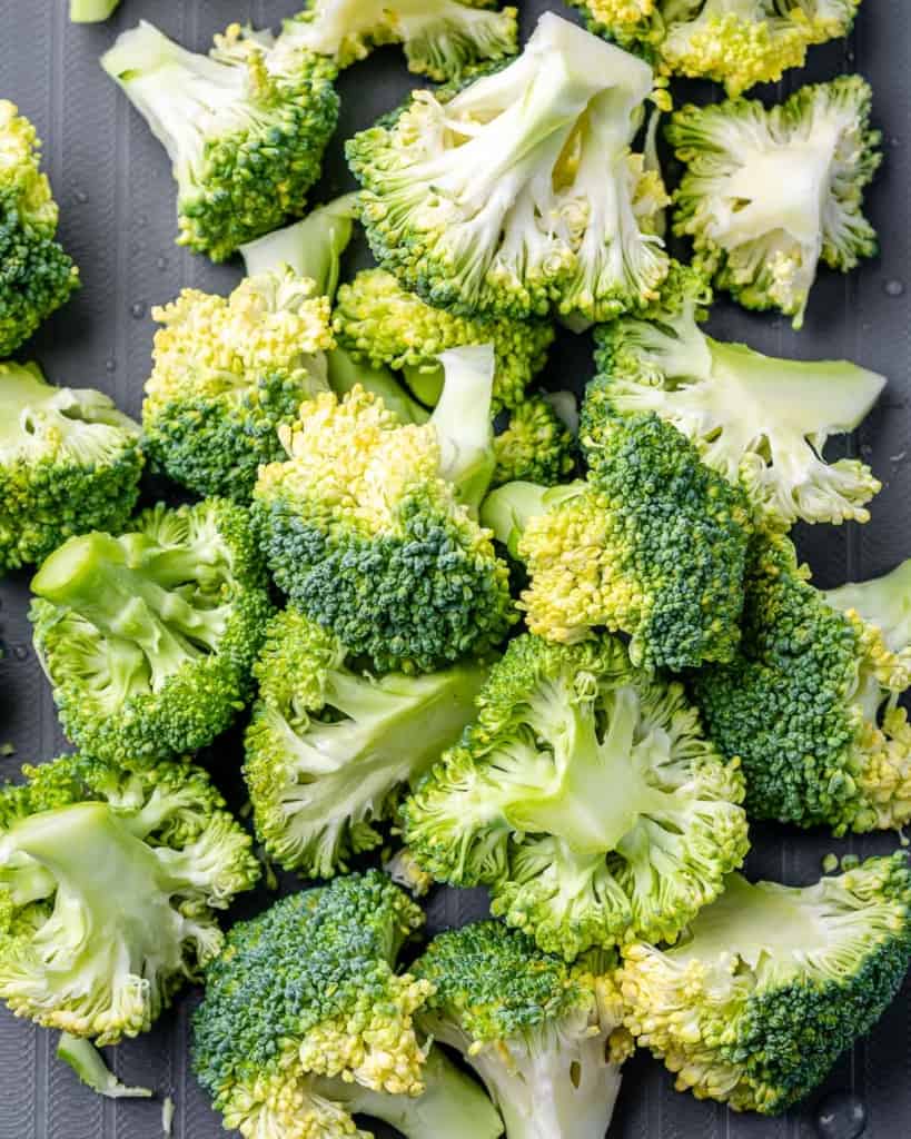 broccoli florets for the stir fry