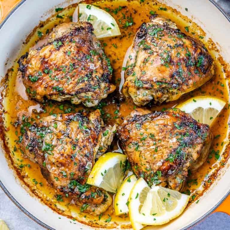 Crispy Baked Chicken Thighs - Healthy Fitness Meals