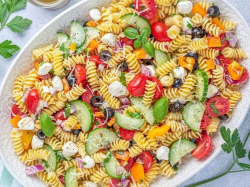 how long can pasta salad with italian dressing sit out Italian Sub Pasta Salad