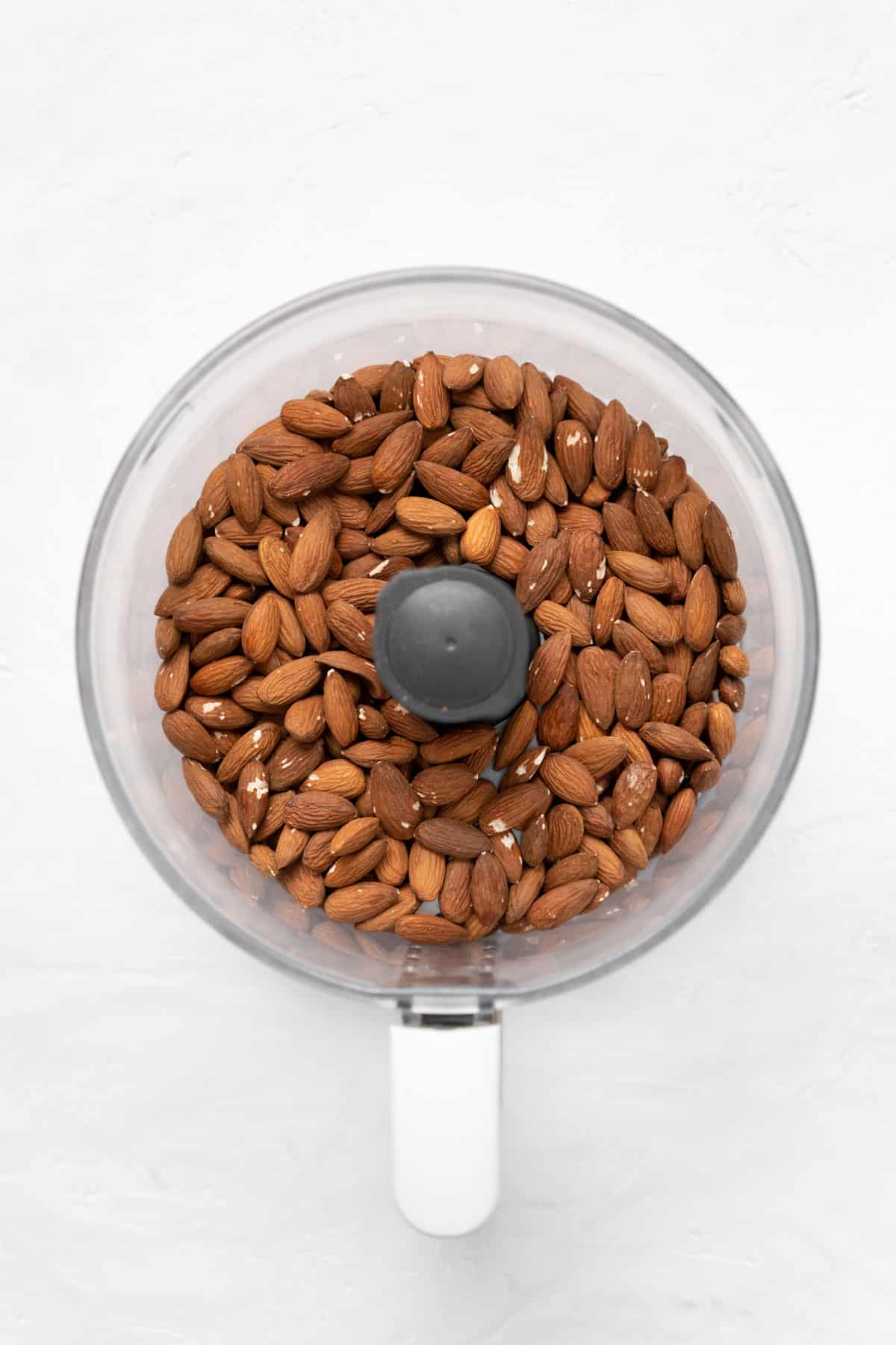 whole almonds in food processor
