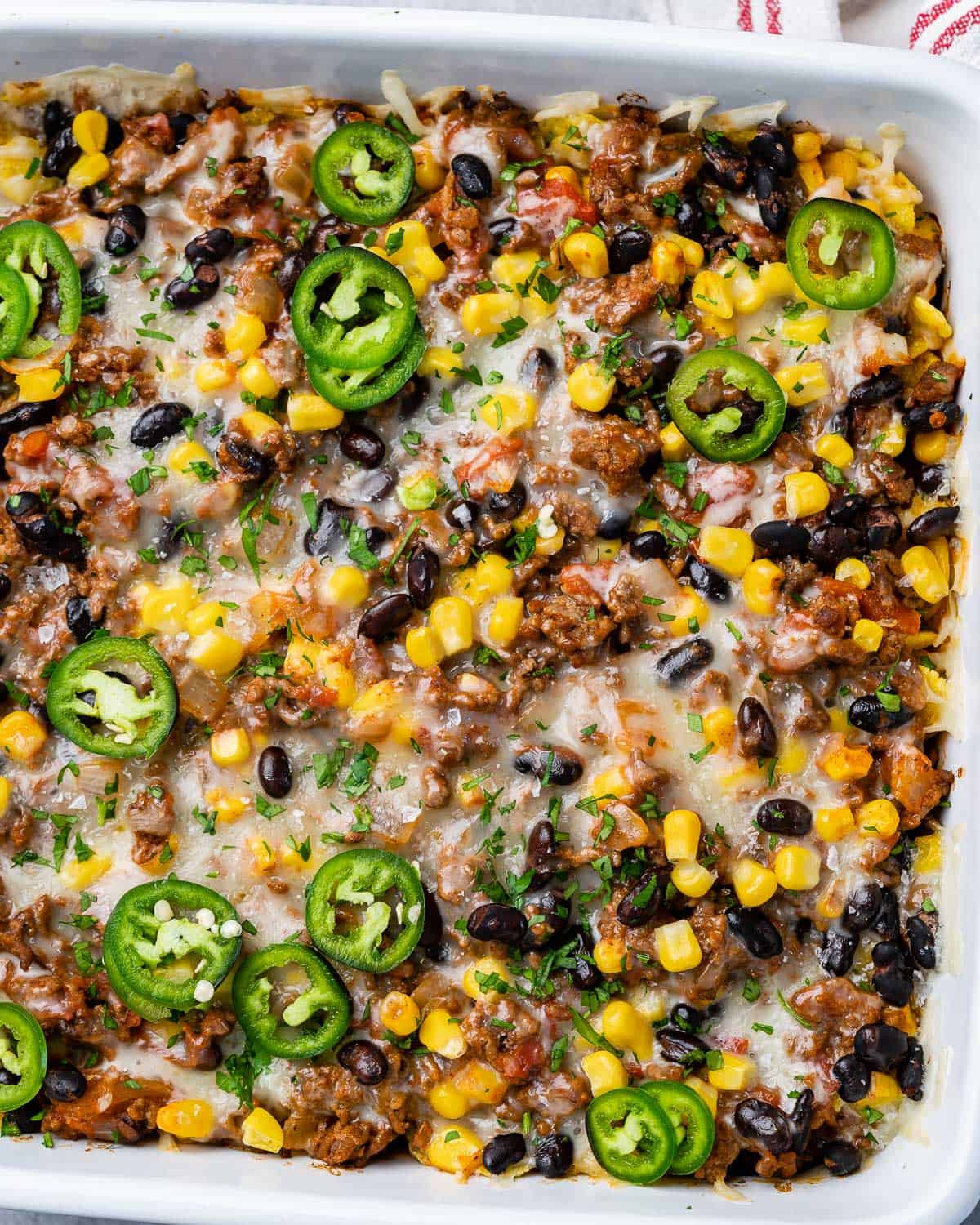 Easy Taco Casserole Recipe - Healthy Fitness Meals