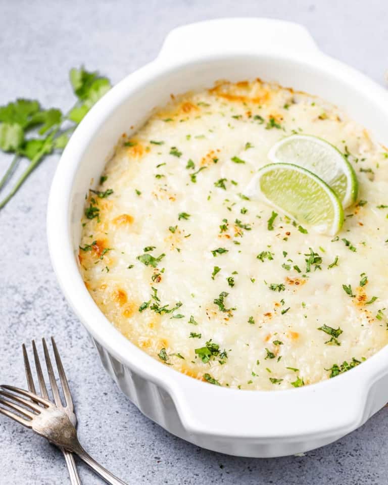 Chicken Cauliflower Rice Casserole - Healthy Fitness Meals