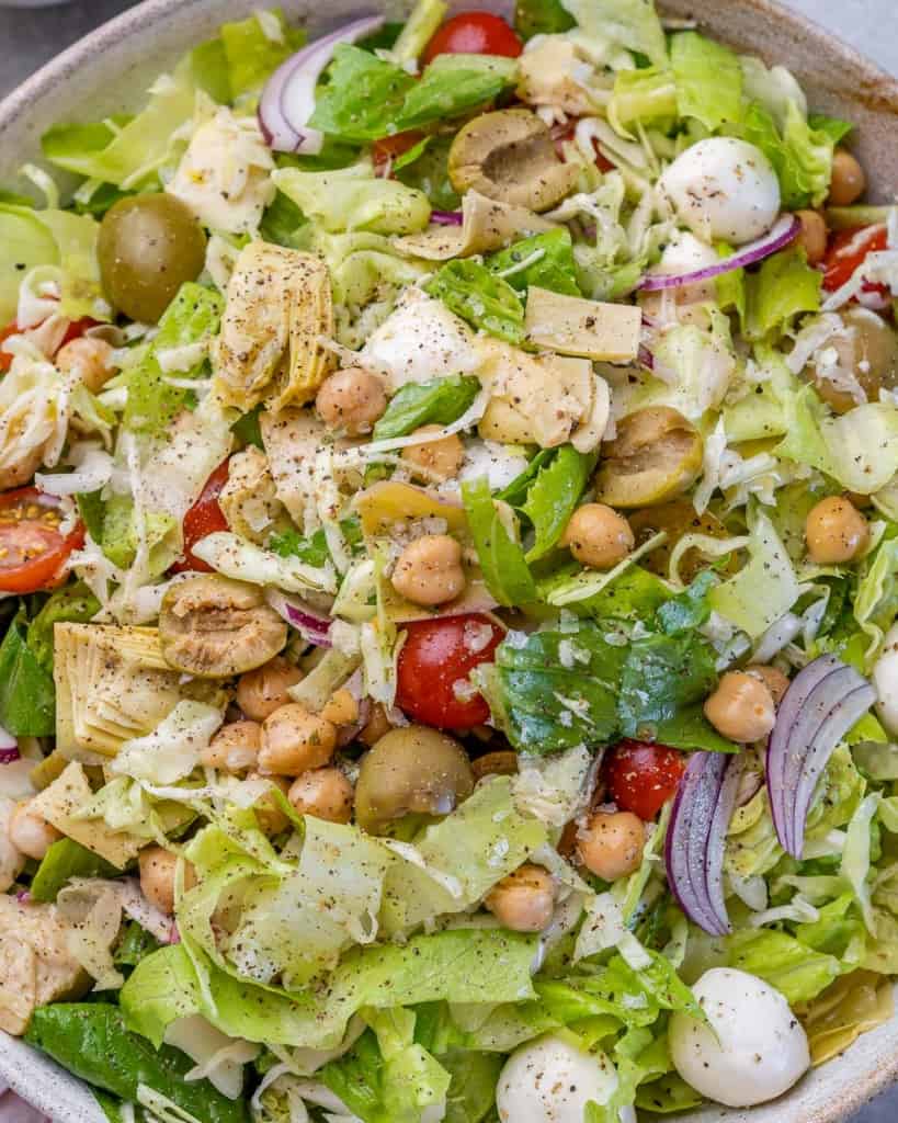 Italian Chopped Salad - Healthy Fitness Meals