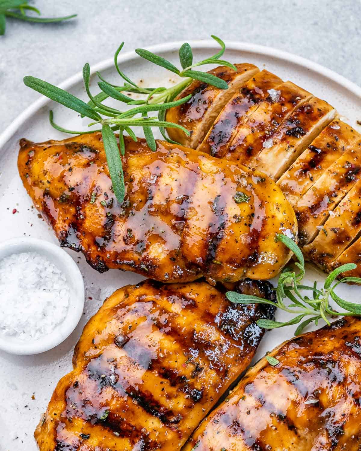 Juicy Maple Glazed Grilled Chicken Breast - Healthy Fitness Meals