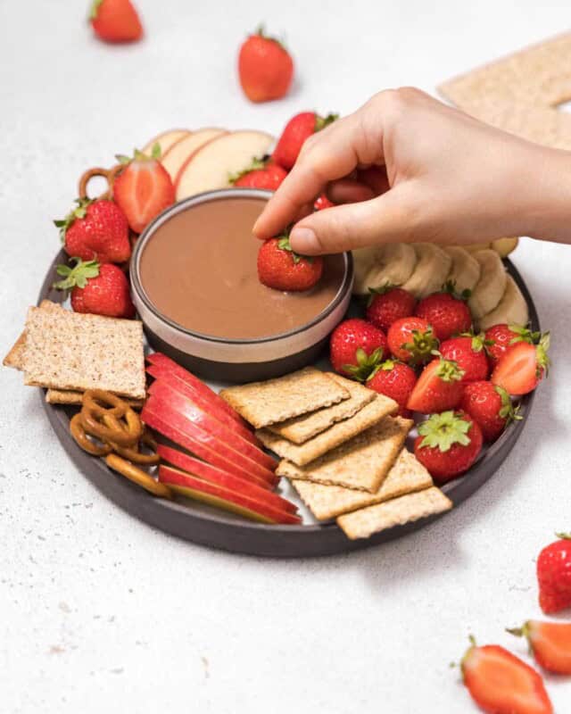 Greek Yogurt Chocolate Fruit Dip - Healthy Fitness Meals