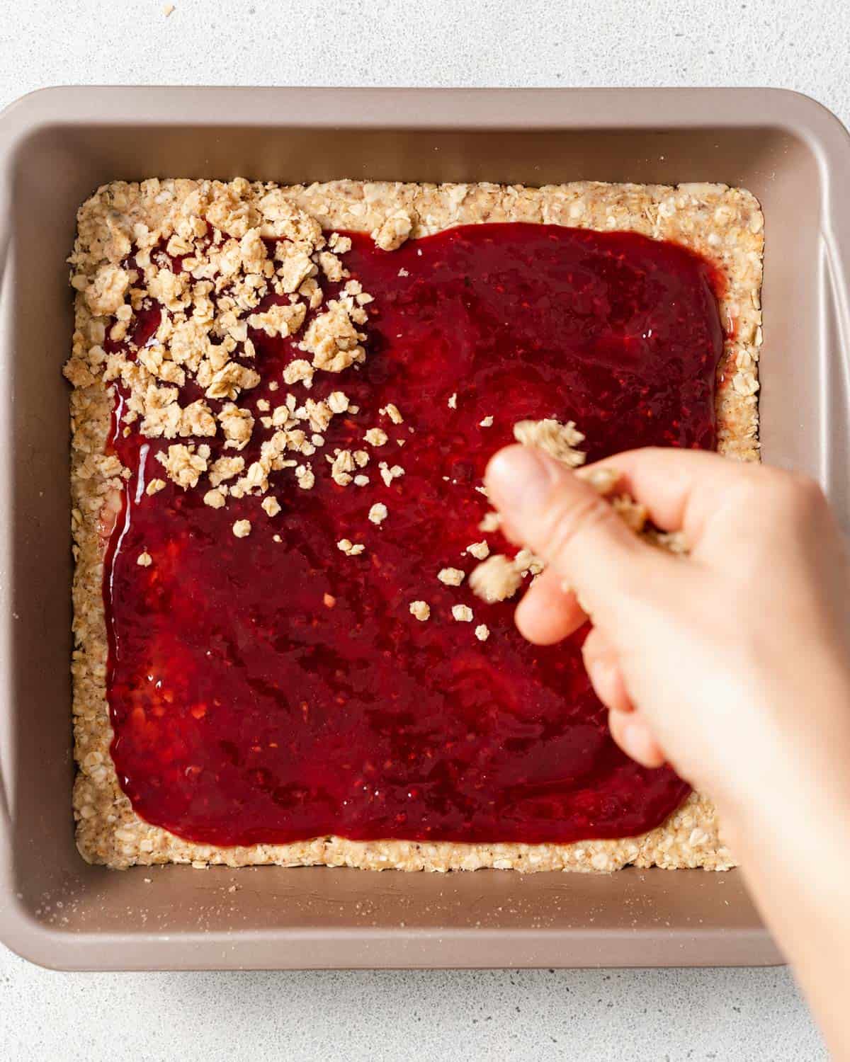 Raspberry Oatmeal Bars - Healthy Fitness Meals