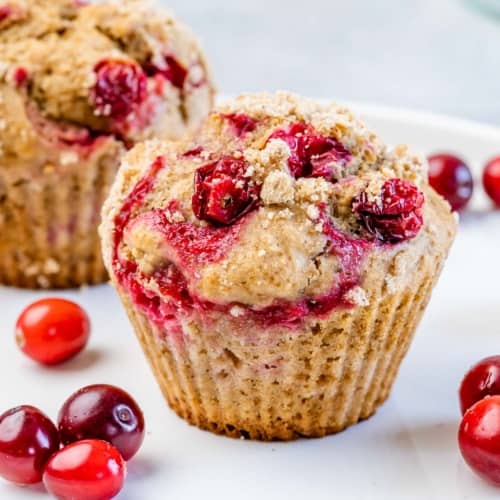 Healthy Orange Cranberry Muffins Recipe - Healthy Fitness Meals