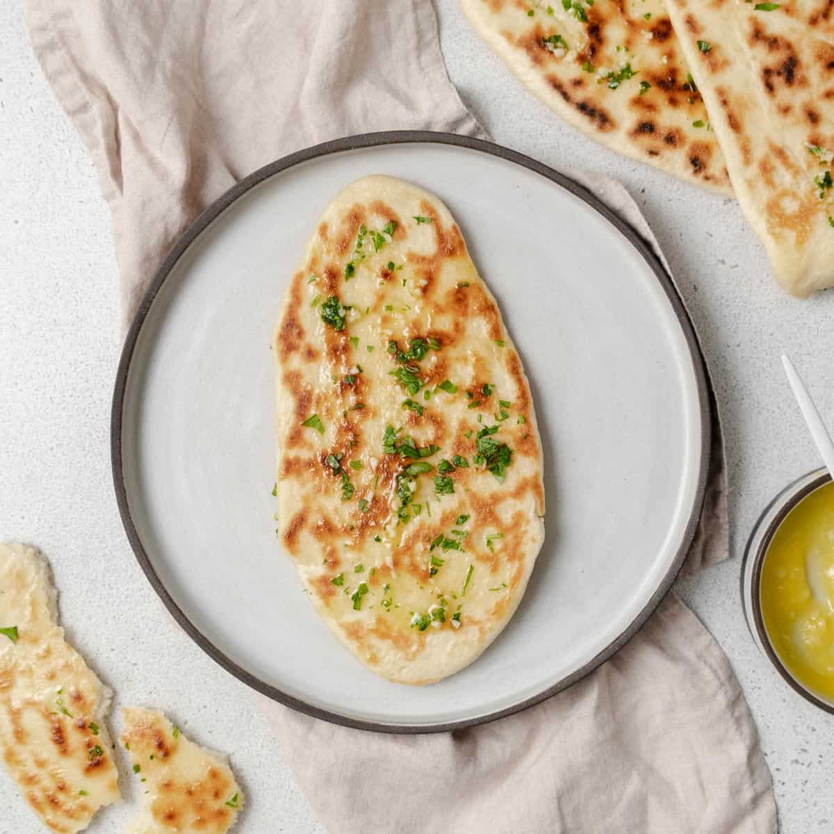 Garlic naan online recipe