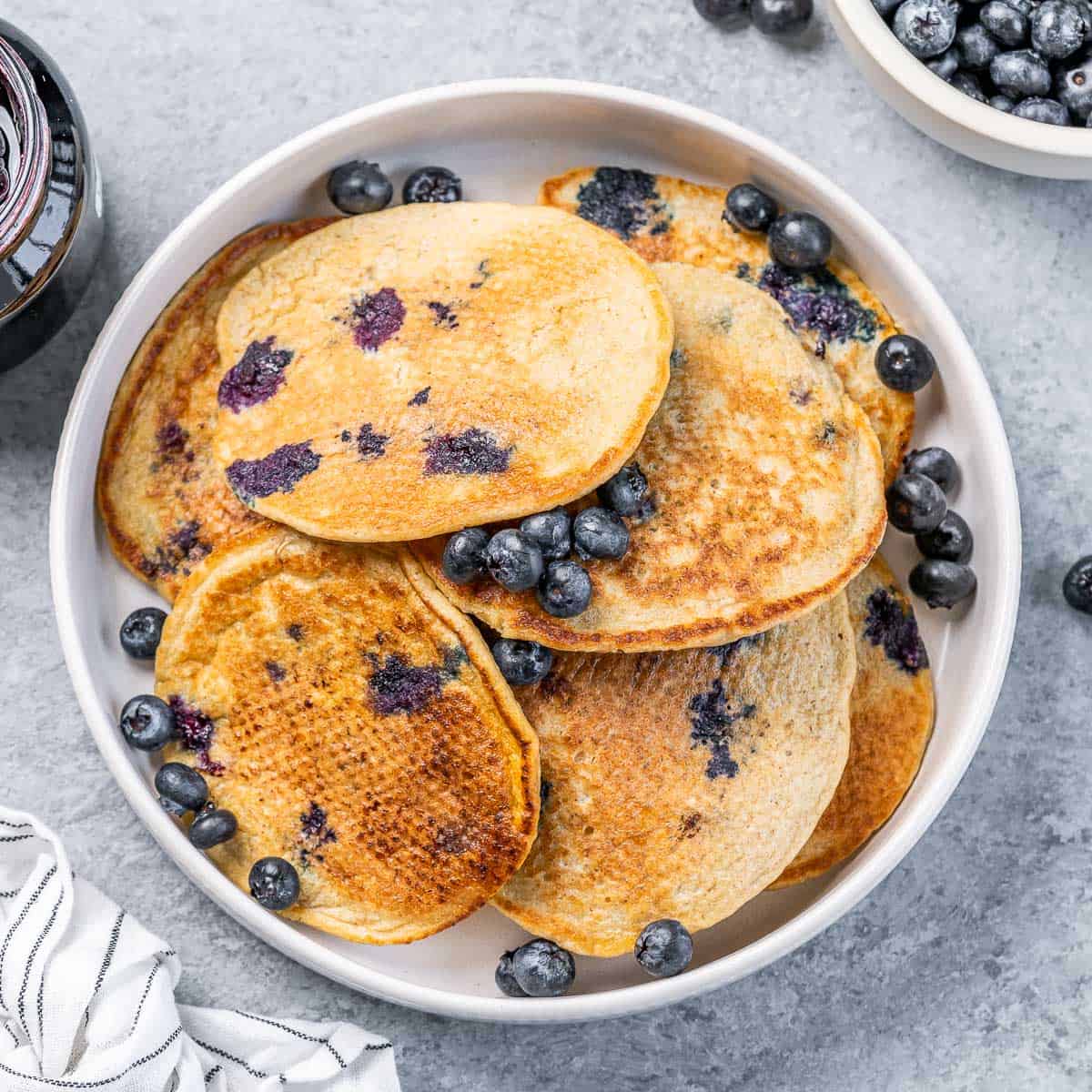 Lemon Blueberry Ricotta Pancakes - Healthy Fitness Meals Lemon Blueberry Ricotta Pancakes - Healthy Fitness Meals