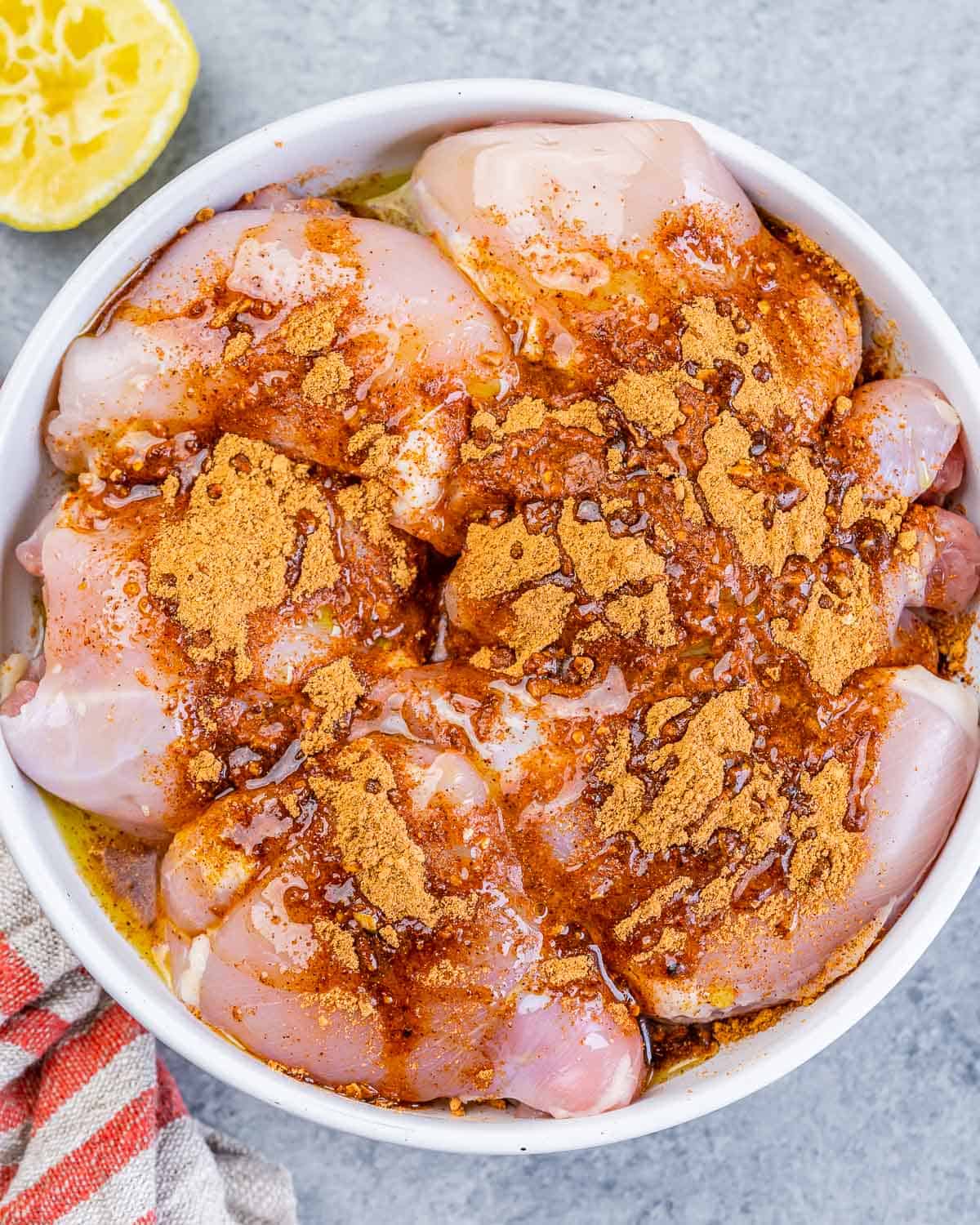 Air Fryer Boneless Chicken Thighs - Healthy Fitness Meals