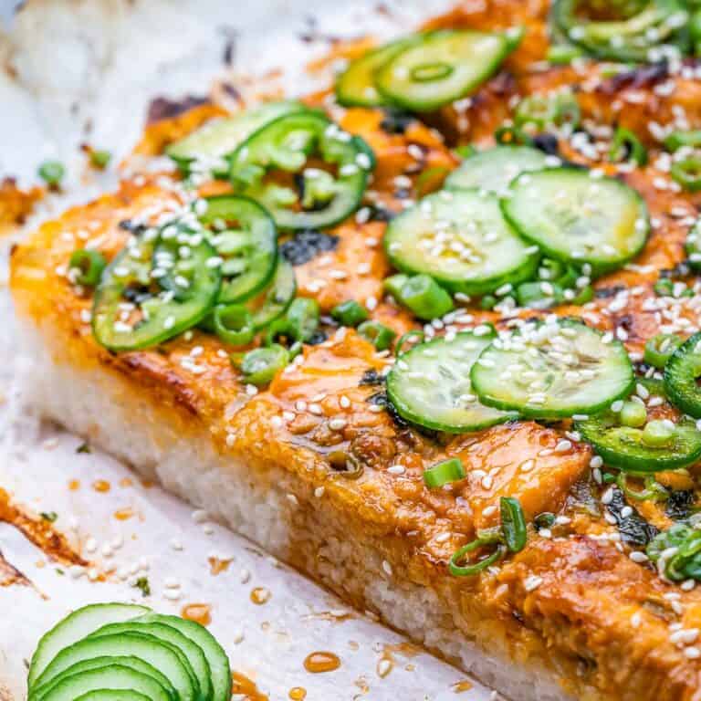 Viral Salmon Sushi Bake - Healthy Fitness Meals