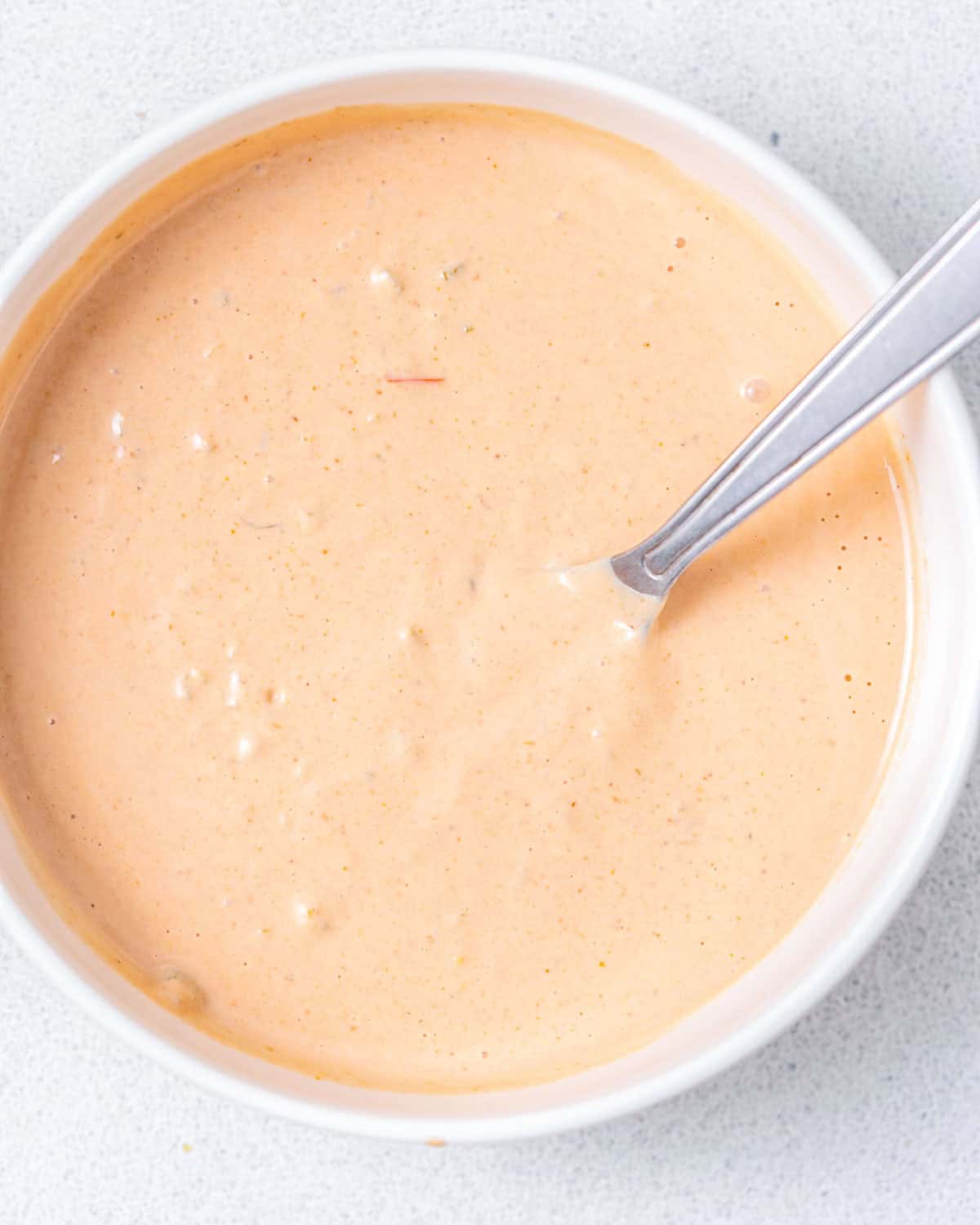 in n out sauce in a bowl.