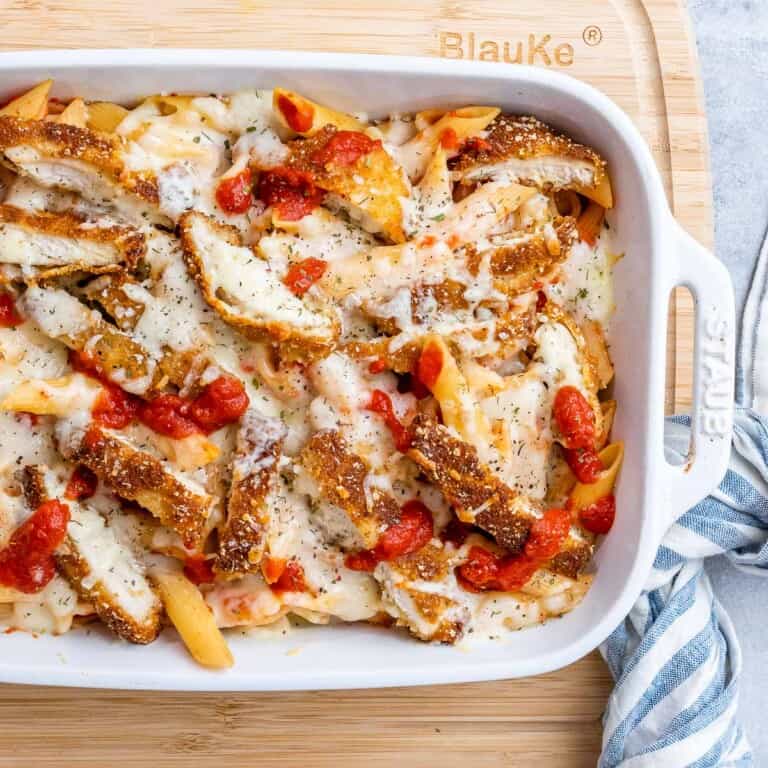 Chicken Parmesan Casserole Healthy Fitness Meals