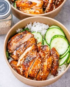 Simple Chicken Rice Meal Prep - Healthy Fitness Meals