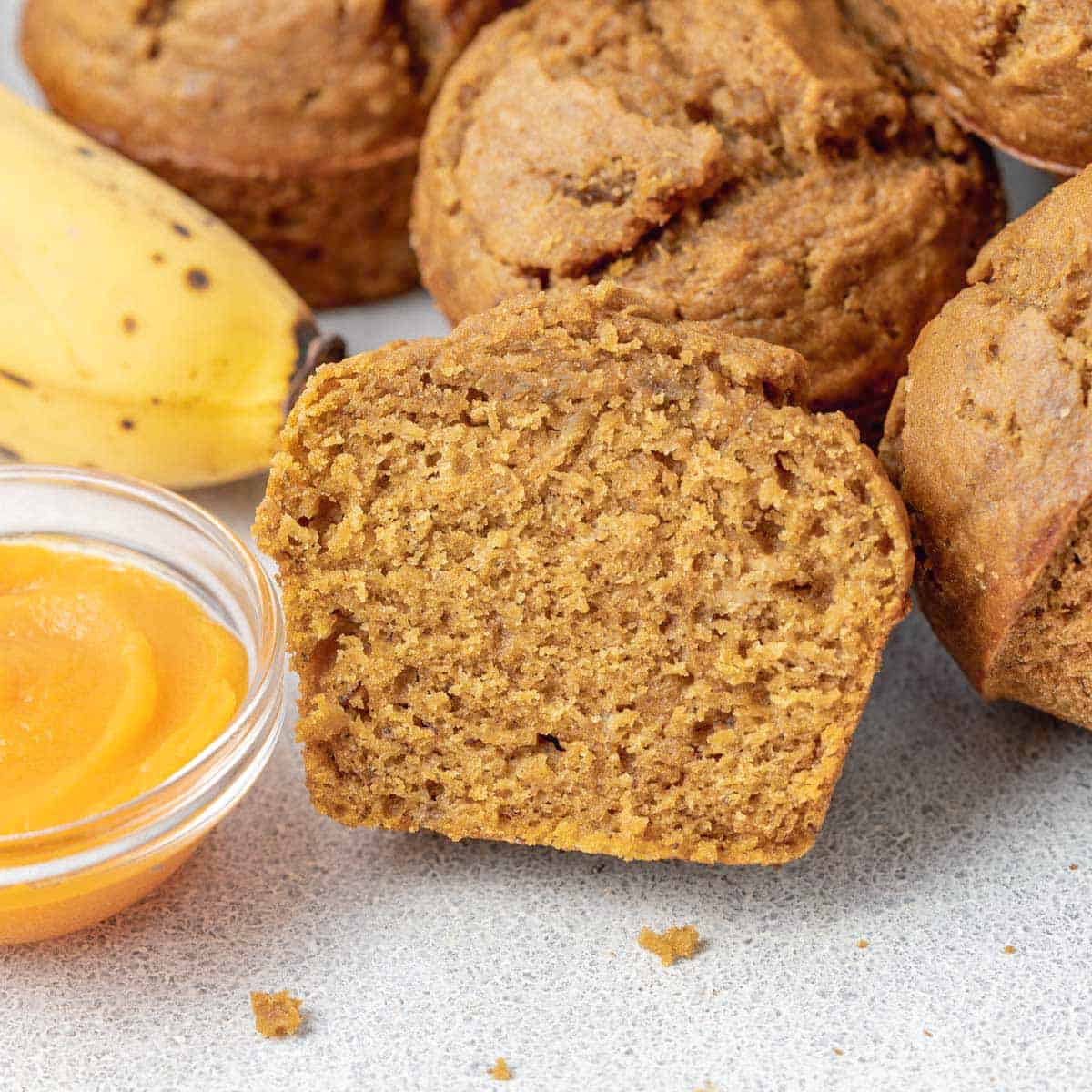 Pumpkin Banana Muffins-image