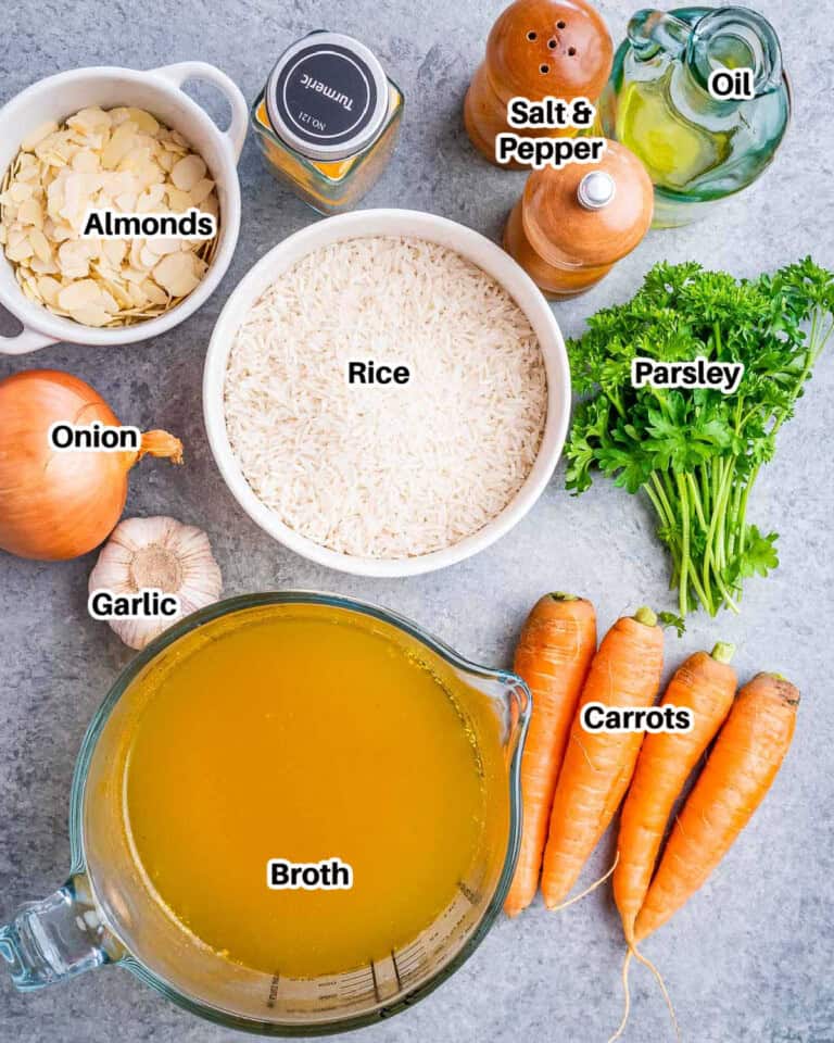 Mediterranean Yellow Rice - Healthy Fitness Meals
