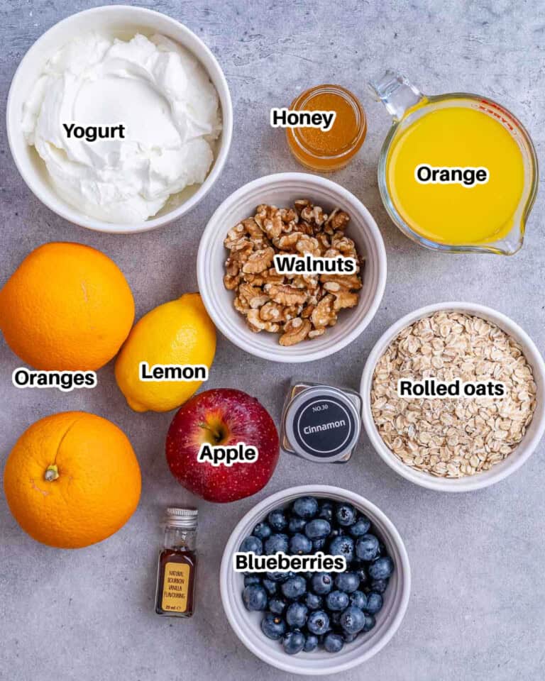 Princess Diana's Overnight Oats (Light & Simple) Healthy Fitness Meals