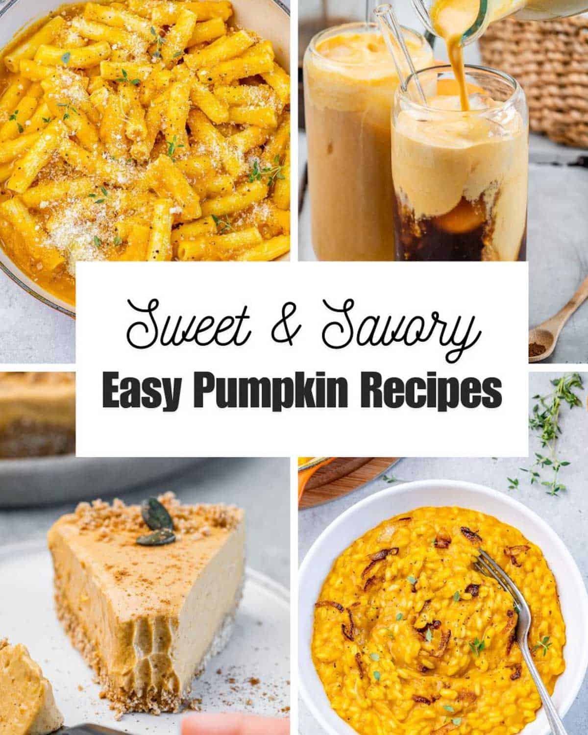 round up image for pumpkin recipes.
