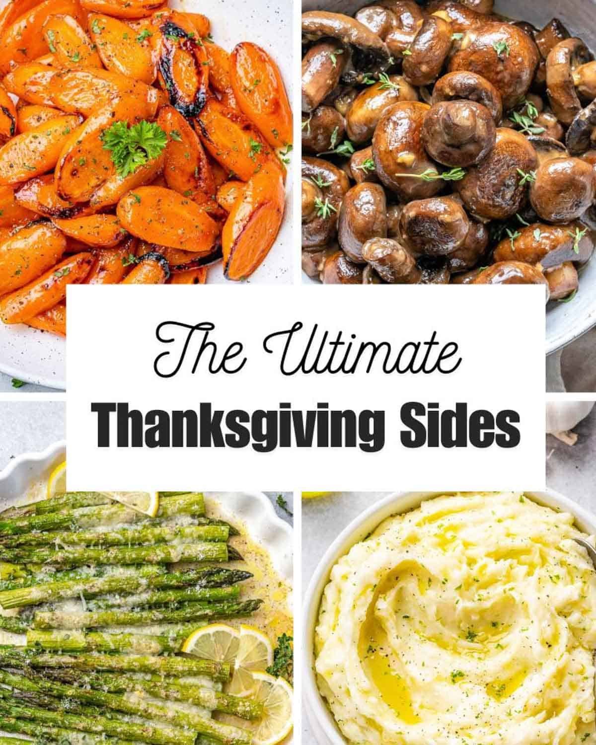 roundup image with 4 sides for Thanksgiving.