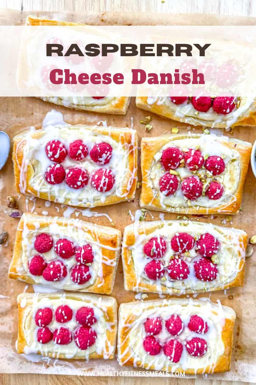 Raspberry Cheese Danish (Ready in 30 Minutes) - Healthy Fitness Meals