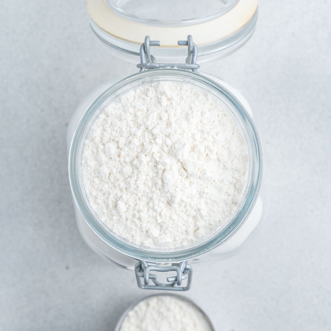 pancake mix in a jar.