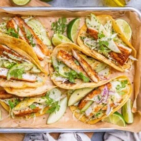 dish tacos in sheet pan t be served.