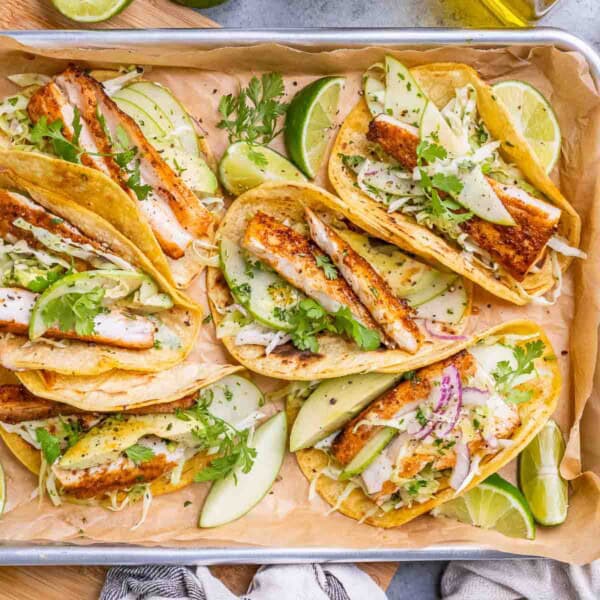 dish tacos in sheet pan t be served.