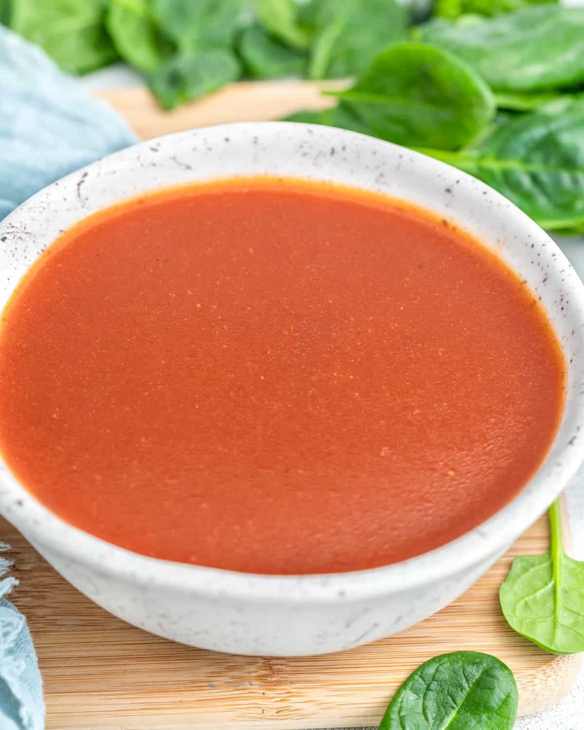 a bowl with Catalina dressing in it.