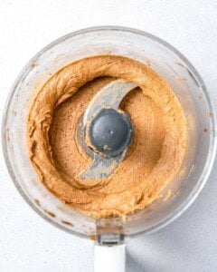 blended date paste in the food processor.