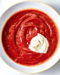 horseradish added to the cocktail sauce.